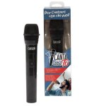 Micrófono Giochi Preziosi DVM150 inalámbrico RF para karaoke negro