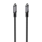 Kabel Aisens USB4 Gen3x2 40Gbps 8K 240W 1,5m Schwarz