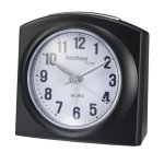 Wecker Technoline GENEVA-L Analog Schwarz Kompakt Beleuchtet