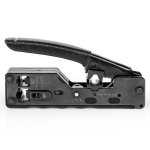 Alicate de crimpado NEDIS CCGG89505BK para RJ45 Cat 5/5e/6/6a/7 y RJ12
