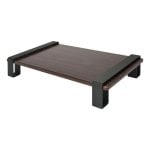 DLH DY-DU5405 Support Moniteur Indépendant pour Bureau 1 Écran Max 15kg Noir Wenge