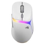 Ratón GLORIOUS Model D3 Wireless Bluetooth RF 30000DPI Weiss RGB 6 Tasten