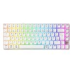 Tastatur CHERRY XTRFY K33 Compact Wireless Mem-chanical RGB QWERTZ Weiß