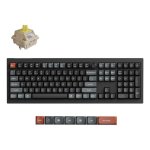 Teclado Keychron V6 Ultra 8K mecánico completo con Bluetooth y RGB personalizable