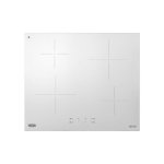 Placa de inducción De’Longhi PIB 62 4 zonas 60 cm Blanco Integrado
