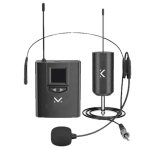 Micrófono New Majestic MIC 800W inalámbrico para conferencias negro 30 m