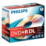 Bobine DVD PHILIPS DR8S8J05C 8.5GB Double Couche Haute Capacité