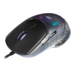 Ratón TRACER GameZone NEON USB 12400DPI Schwarz 7 Tasten RGB Gaming