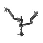 Hama 00220909 Supporto Monitor 3 Bracci da Scrivania 17 a 32" VESA 75x75 a 100x100 Max 12Kg