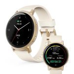 Hama Arion GPS Bluetooth 43mm AMOLED Oro Cassa Oro Cinturino Bianco M IP68 SpO2 Cardiofrequenzimetro