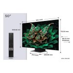 TV TCL QD Mini LED 50C7K 50" 4K Ultra HD 120Hz Smart TV Google TV HDR10 Dolby Vision