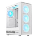 Carcasa GameMax Storm 2 AW Midi Tower Blanco ATX con ventana de vidrio templado