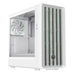 Carcasa GameMax CLAW 460 WH Midi Tower Blanco ATX con malla y vidrio templado