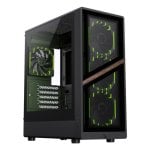Tour Mini GameMax AERIS 330 GB Noir Verre Trempe RGB