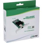 Tarjeta de Red InLine 51125O PCI Express Mini Card 1000 Mbit/s PoE+