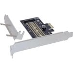 Tarjeta de Red InLine 76660S PCIe 3.0 M.2 NVMe 1 Gbit/s Low Profile LED