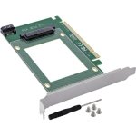 Scheda di Rete InLine 76619J PCIe 3.0 U.2 NVMe SATA Alta Velocita Low Profile