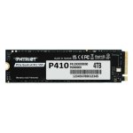 Disco Duro Patriot P410 4TB M.2 SSD NVMe PCIe 4.0 5000MB/s
