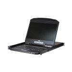 KVM Switch Aten CL3108 LCD 18.5 pollici 8 porte rack 1U