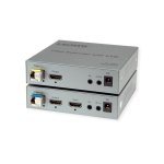 Extenseur KVM Roline 14.01.3363 4K 60 Hz 20 km Fibre HDMI USB