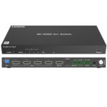 Commutateur Tesca SW4-8K HDMI 48 Gbit/s Noir HDMI 2.1