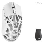 Ratón WLMouse Beast X Max Bluetooth 26000 DPI Blanco Gaming