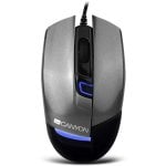 Ratón Canyon Jedi USB Type-A 1600DPI Gris Argent Ambidextre Gaming