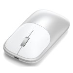 Ratón Satechi Slim EX Bluetooth RF Wireless 1200DPI Silber Wiederaufladbar