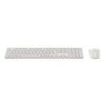Teclado HP 490C branco multidispositivo silencioso com rato incluído e teclas programáveis