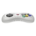Mando 8BitDo M30 Bluetooth Blanco para Android, Switch y PC