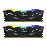 Memória RAM Team Group T-Force Deltaα RGB 32GB 2x16GB DDR5 6000MHz CL30 AMD EXPO Preto