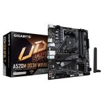 Motherboard GIGABYTE A520M DS3H WIFI6E AMD A520 AM4 DDR4 Micro ATX WiFi 6E Bluetooth 5.3