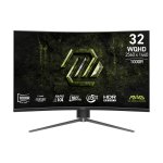 Monitor MSI MAG 325CQPF E18 31,5" Wide Quad HD 180Hz VA Curvo Altura Ajustável