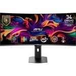 Monitor MSI MPG 341CQRDE 34" UltraWide Quad HD 360Hz QD-OLED Curvo 0,03ms
