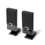 Altavoces Edifier 2.0 filaires USB 1,2 W avec prise 3,5 mm noir