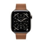 Bracelet Apple Watch 38-42 mm Caramel Boucle Magnétique Polyester