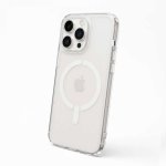 Funda Transparente Logo Compatible Con Magsafe Para Iphone 16 Pro