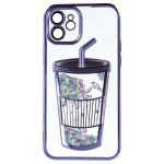 Funda Bumper Con Vaso De Purpurina Para Iphone 12