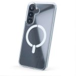 Funda Transparente Logo Compatible Con Magsafe Para Samsung Galaxy S25 Fe