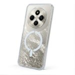 Funda Transparente Logo Compatible Con Magsafe Para Xiaomi Poco C75