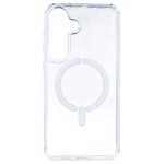 Funda Transparente Logo Compatible Con Magsafe Para Samsung Galaxy S25 Plus