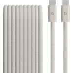 Câble USB-C à USB-C Beats 240W Tressé 3m Gris Orage