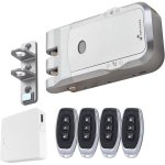 Cerradura inteligente Nivian NVS-SMARTBOLT WiFi Apertura con App y mando a distancia Antivandálica