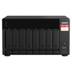 Serveur NAS tour Qnap 8 baies Ryzen V1500B 8GB DDR4 2.5GbE PCIe M.2 Hot-Swap