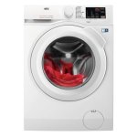 Máquina de Lavar Roupa AEG Série 6000 L6FBF51488 Carga Frontal 8 kg 1400 rpm A Branca