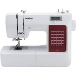 Máquina de costura Brother CS10s automática branca LCD 5 casas botão