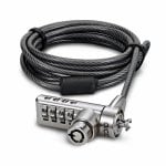 Sicherheitskabel Dicota D30887 2 m Kombination Stahl schwarz