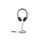 Auriculaires Yealink UH35 Dual filaires USB-C/A pour appels et musique noirs