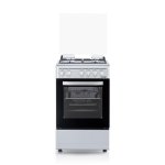 Cocina Mixta Svan SKM4501X 50cm Gas Butano Horno Eléctrico A