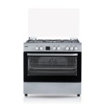 Cocina Mixta Svan SKMW5901X Ancho 90 cm Inox 5 Quemadores Wok